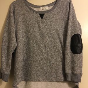 grey sweater
